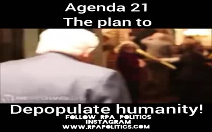 Agenda 21 depopulation plan