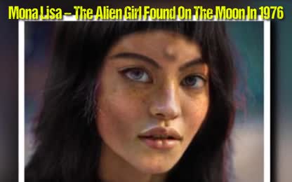 Alien Girl and Mysterious City Discovered on the Moon - Is Moon Created by Aliens 