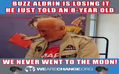 Buzz Aldrin Just Told An 8-Year Old Girl We Never Went To The Moon