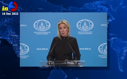 Russian FM spokeswoman Zakharova on the US introduction of a -price cap- on Russian oil.mp4