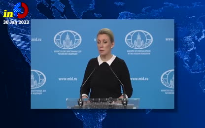 Russian FM spokeswoman Zakharova on the Quran burning protest and Sweden-s entry into NATO.mp4