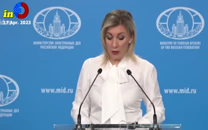 Zakharova threatened London in the event of the supply of shells with depleted uranium to Ukraine