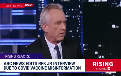ABC Censors RFK Jr Interview REFUSES To Air Comments On Vaccines BIG PHARMA