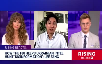FBI Ukrainian Security COLLUDE To Censor Everything That Is AGAINST UKRAINE Lee Fang Reports