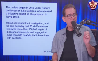 Jimmy Dore Reveals Stories Of Chicago Priest Who “Abused” Children