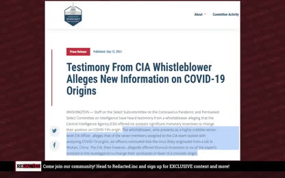 Fauci EXPOSED- caught working with the CIA Redacted with Natali and Clayton Morris