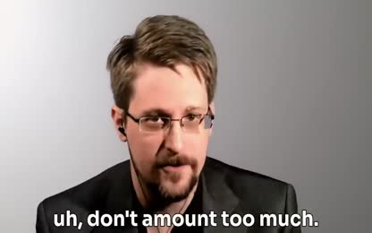 Edward Snowden CRIES Im Exposing The Whole Thing - Time to tell the truth about government