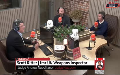 Scott Ritter Ukraine-Israel Views from MOSCOW - judge napolitano