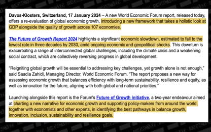 Hang on- The WEF really just said this- Klaus Schwab honestly think youre stupid Redacted News