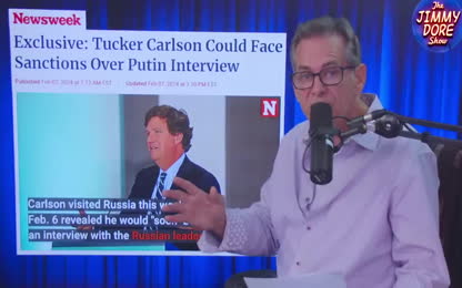 HEADS EXPLODE Over Tucker Interviewing Putin-
