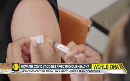 New Covid vaccine study links jab to heart and brain conditions WION World DNA
