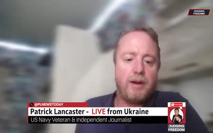 Patrick Lancaster LIVE from Ukraine war Frontline - Reports from the Russian Frontline