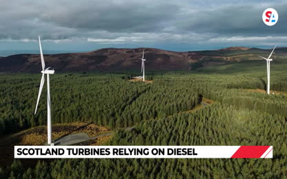 Scotland’s wind turbines have been secretly using fossil fuels -6 hours per day