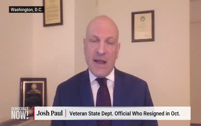 Biden-Skirting-US-Law-by-Rushing-More-Arms-to-Israel-Says-State-Dept-Whistleblower-Josh-Paul