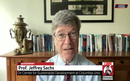 Prof. Jeffrey Sachs Israel begins bombing Safe Zone