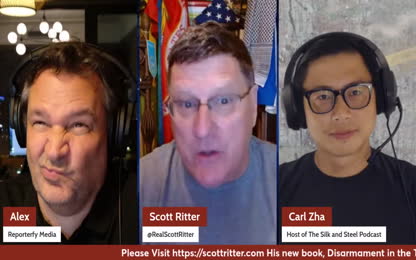 SCOTT RITTER CARL ZHA Ukraine Is Being Destroyed GAZA- IRAN- UKRAINE