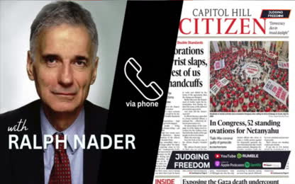 Ralph Nader Slaughter In Gaza