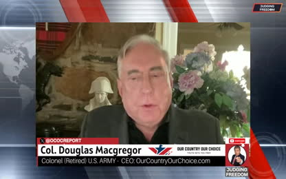 COL. Douglas Macgregor  Trump and American Expansion.