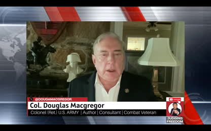 COL. Douglas Macgregor  _  Trump Crazy to Attack Iran!