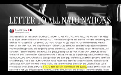 NATO is COLLAPSING” TRUMP just DELIVERED a knockout blow to NATO’s globalists _ Redacted