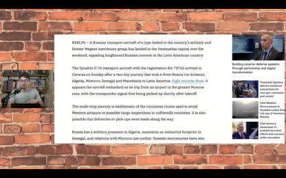 Trump DESPERATE as Russia Sends Military Jet to Venezuela, War IMMINENT