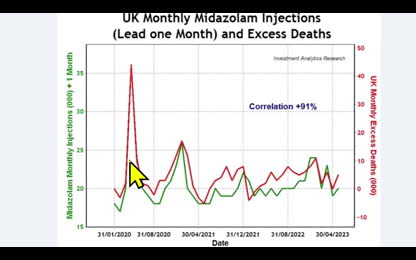 No longer alive - checking big data - excess deaths - deaths because of midazolam injections