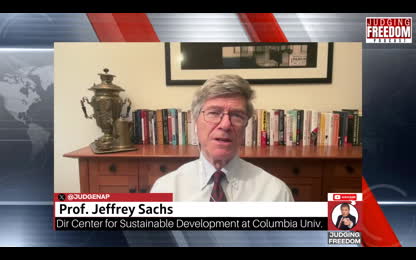 Prof. Jeffrey Sachs  _  Is Trump Planning More Wars_ Israel killing Palestinians and taking their land