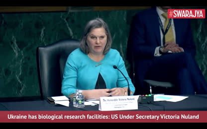 Ukraine Has Biological Research Facilities, Concerned Russian Forces May Seek To Gain Control_ US Victoria Nuland