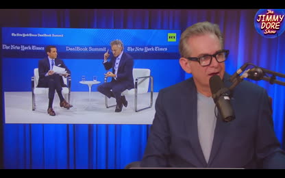 Video_ Palantir CEO Alex Karp Appears On Drugs & Repeatedly Jumps Out Of Chair!