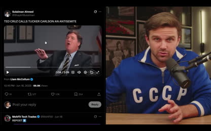 ISRAEL BLOCKS TUCKER CARLSON PRESIDENTIAL BID