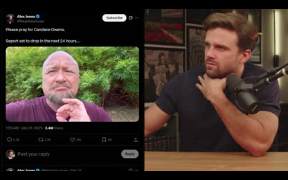 ZIONISTS WANT CANDACE OWENS HOSPITALIZED & MEDICATED