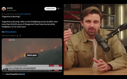 ISRAELIS BURN DOWN ARGENTINA