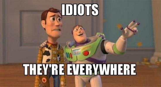 Important Videos - idiots theyre everywhere