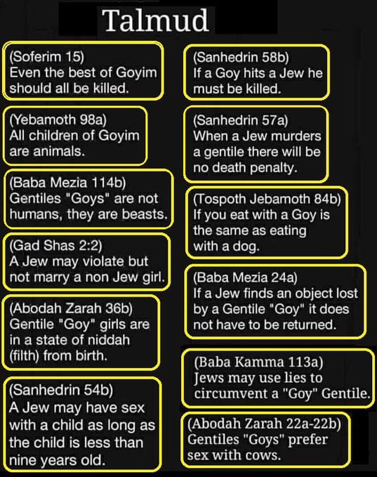 Important Videos - TALMUND - GOYIM