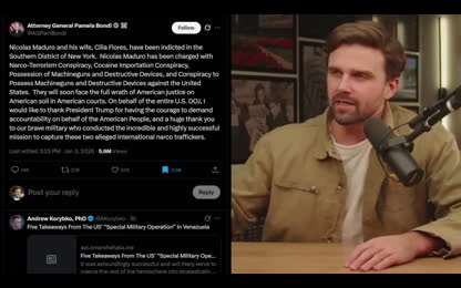 this is insane. Venezuela under US attack