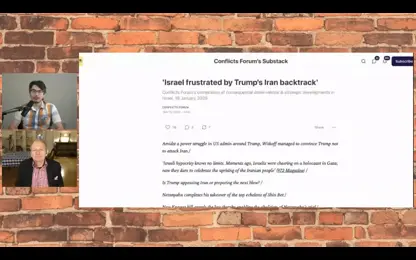 Alastair Crooke： Iran&rsquo;s Missile Dominance DEVASTATES Trump&rsquo;s War Plan, Russia in Control