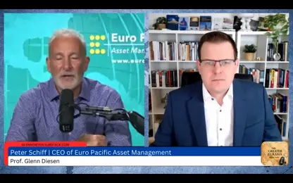 Peter Schiff： Economic Meltdown & Dollar Collapse