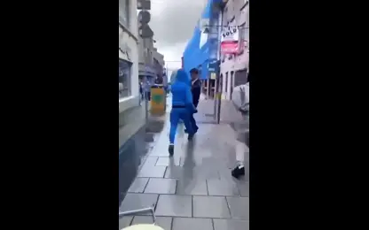 INTIMIDATION and threatening behaviour from a group of Migrants