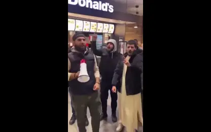 Benonwine - This is pure INTIMIDATION and threatening behaviour from a group of Migrants