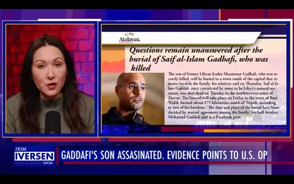 Covert U.S. Ops ASSASSINATE Gaddafi&rsquo;s Son To Stop China