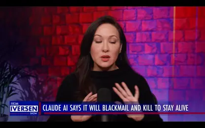 Claude AI Says It Will BLACKMAIL and KILL To Stay Alive