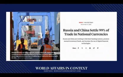 Kremlin BOMBSHELL： Russia May Rejoin the U.S. Dollar System