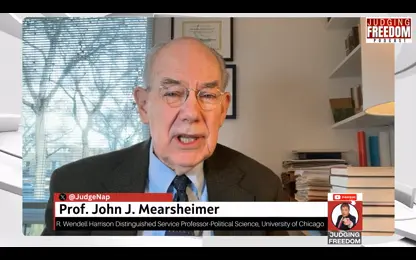 Prof. John Mearsheimer  ：  How Trump Has Boxed Himself Into a Corner on Iran